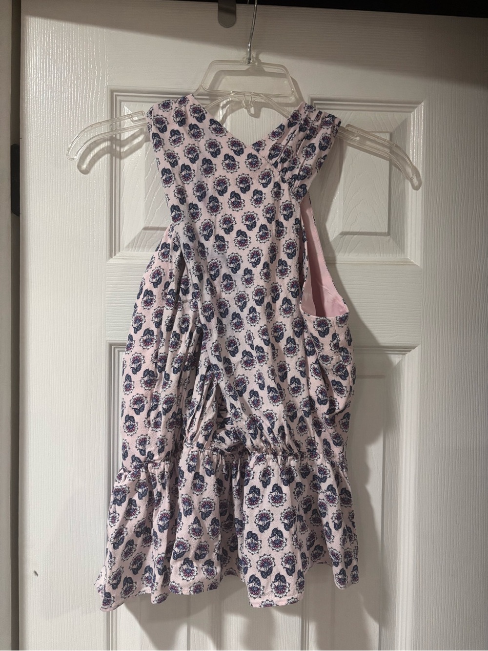 LOFT Peplum Crossover Top